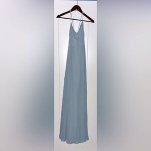 Show Me Your‎ Mumu Godshaw Goddess Gown Chiffon Dress Women L Dancing Queen Sage